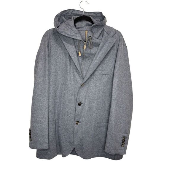 Eleventy wool flannel casual sport coat size IT 54 - Picture 3 of 7